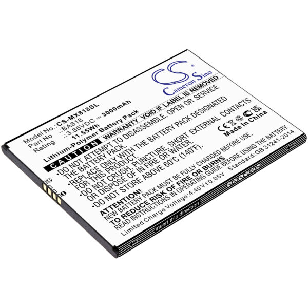 Meizu  BA818 CS-MX818SL