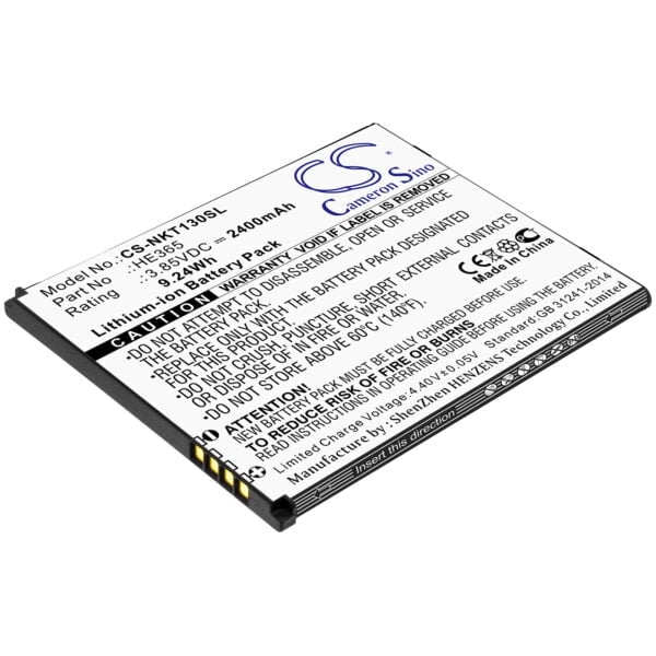 Nokia  HE365 CS-NKT130SL
