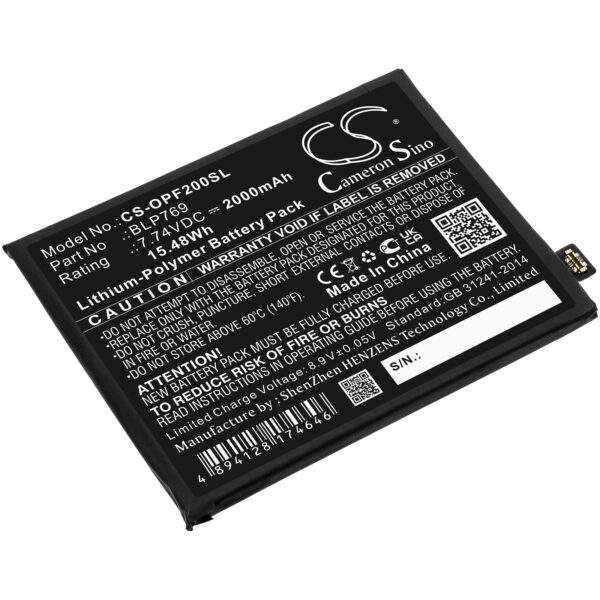 OPPO  BLP769 CS-OPF200SL