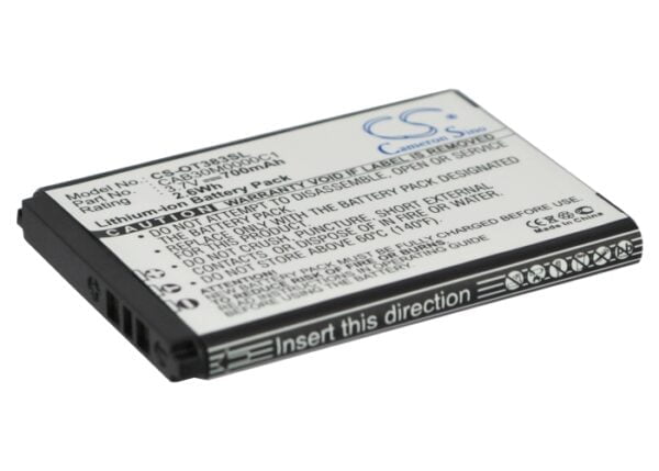 Alcatel  B-U8C, CAB2170000C1, CAB2170000C2, CAB217000C21, CAB30M0000C1, CAB30U0000C1, OT-BY10, OT-BY20 CS-OT383SL