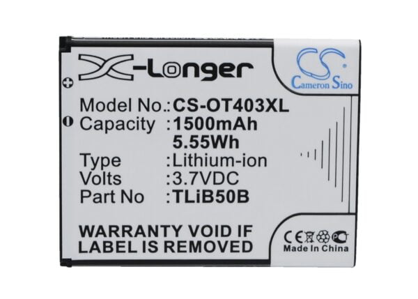 Alcatel  CAB60B0000C2, CAB60B0001C2, TLiB50B CS-OT403XL