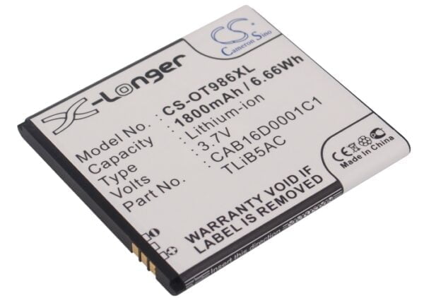 Alcatel  CAB16D0001C1, CAB16D0003C1, TLiB5AC CS-OT986XL