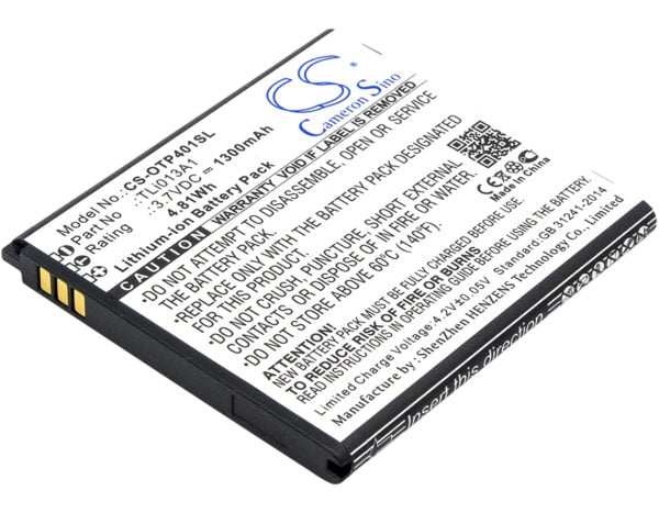 Alcatel  TLi013A1, TLi013A7 CS-OTP401SL