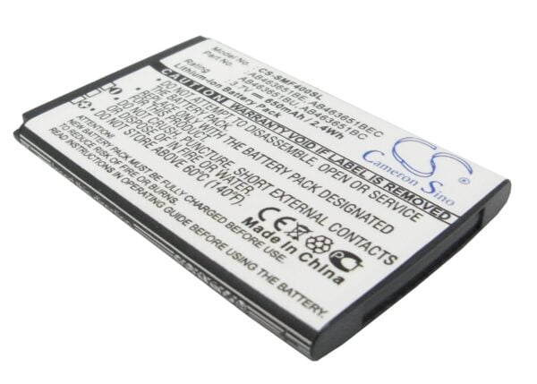 Samsung  AB463651BC, AB463651BE, AB463651BEC, AB463651BU CS-SMF400SL