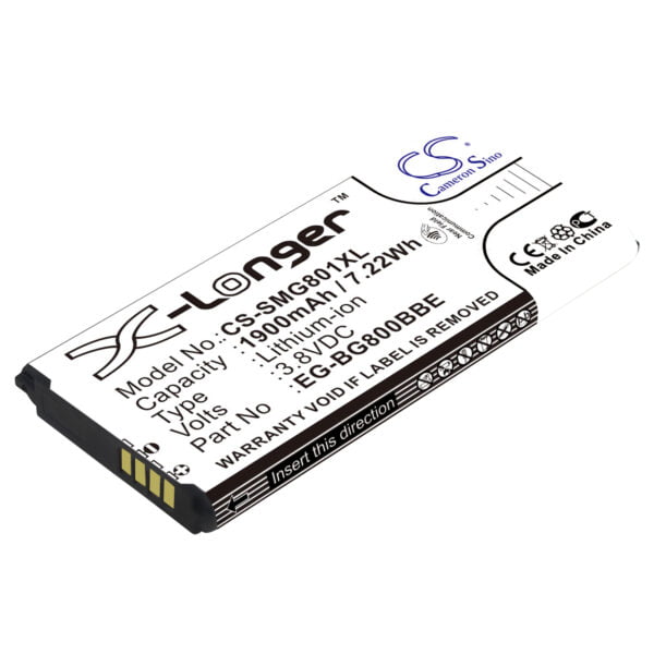 Samsung  EB-BG800BBE, EB-BG800CBE, EG-BG800BBE CS-SMG801XL