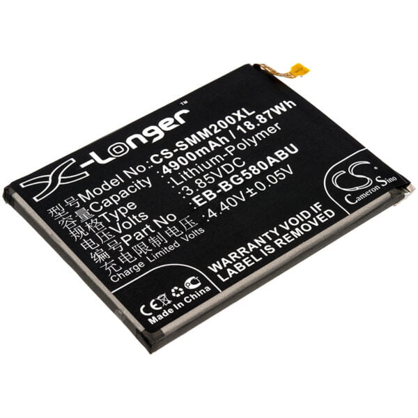 Samsung  EB-BG580ABU, GH82-18701A CS-SMM200XL