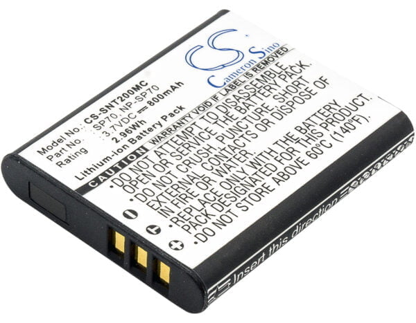 Sony  4-261-368-01, NP-SP70, SP70, SP70A, SP70B CS-SNT200MC