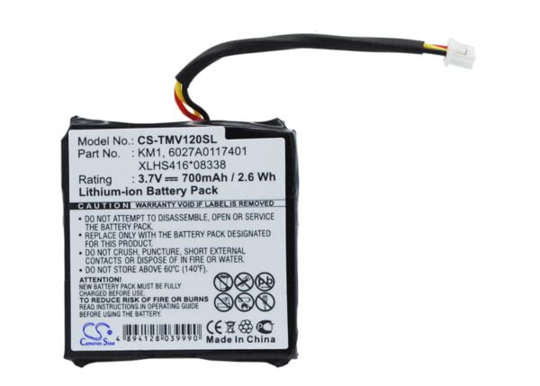 TomTom  6027A0117401, 6027A0117412, KM1, XLHS416*08338 CS-TMV120SL