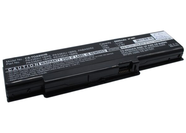 Toshiba  PA3382U-1BAS, PA3382U-1BRS, PA3384U-1BAS, PA3384U-1BRS, PABAS052 CS-TOA60HB