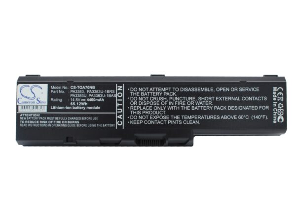 Toshiba  PA3383, PA3383U, PA3383U-1BAS, PA3383U-1BRS, PA3385U-1BAS, PA3385U-1BRS, PA3388U-1BAS CS-TOA70NB