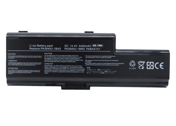 Toshiba  PA3640U-1BAS, PA3640U-1BRS, PABAS121, PABAS151 CS-TOQF50NB