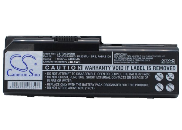 Toshiba  PA3536U-1BRS, PA3537U-1BRS, PABAS100 CS-TOX200NB