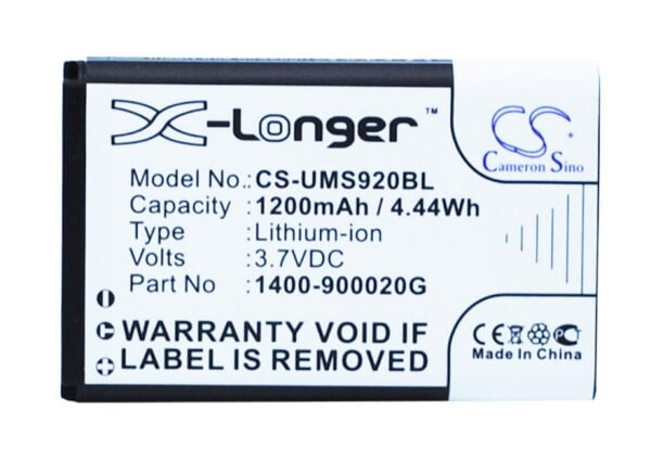 Unitech  1400-900020G CS-UMS920BL