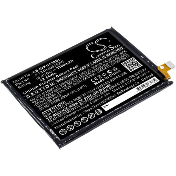 Wiko  PT34H406082W CS-WKU530SL