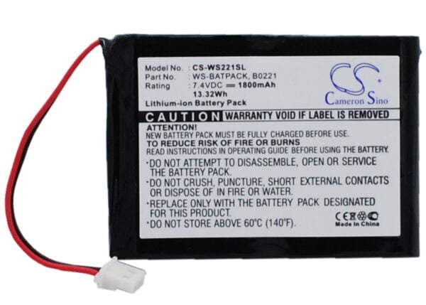 William  B0221, WS-BATPACK CS-WS221SL