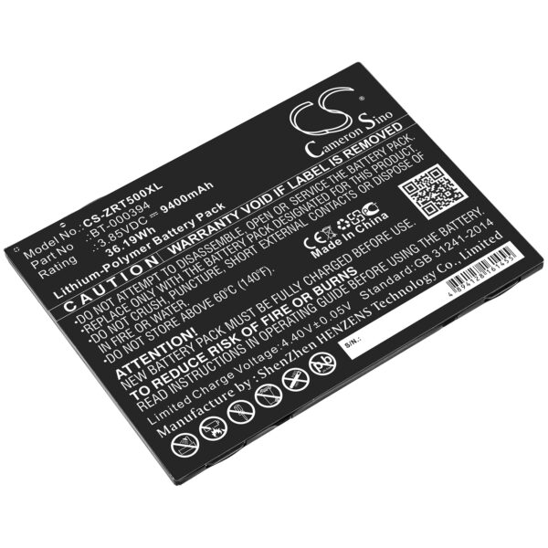 Zebra  BT-000394 CS-ZRT500XL