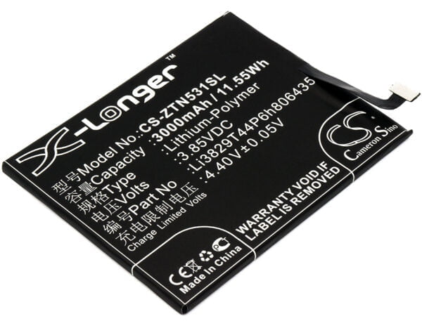 Nubia  Li3829T44P6h806435 CS-ZTN531SL
