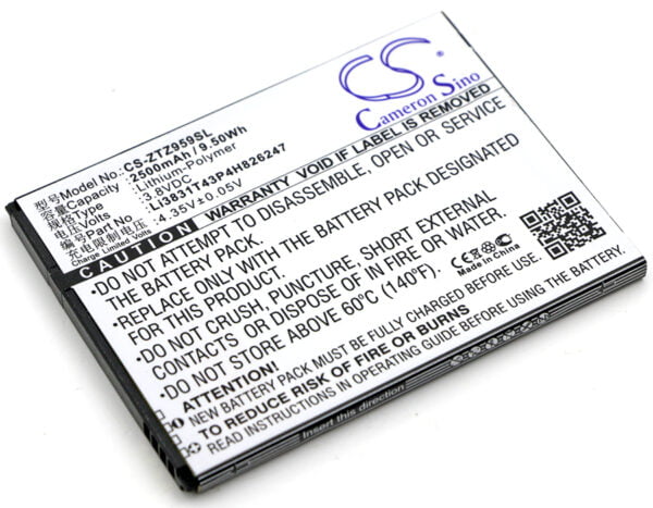 ZTE  Li3831T43P4H826247 CS-ZTZ959SL