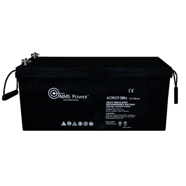 AGM 12V 200Ah Deep Cycle Battery Heavy Duty ETA End of May