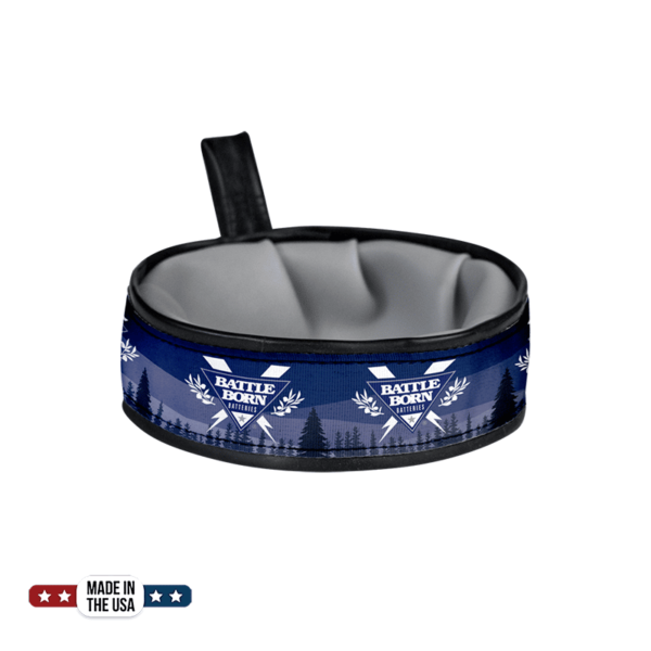 Battle Born Batteries Collapsible Travel Dog Bowl