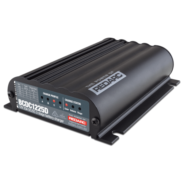 Redarc DC-DC Charger 12V 25A In-Vehicle DC-DC Battery Charger