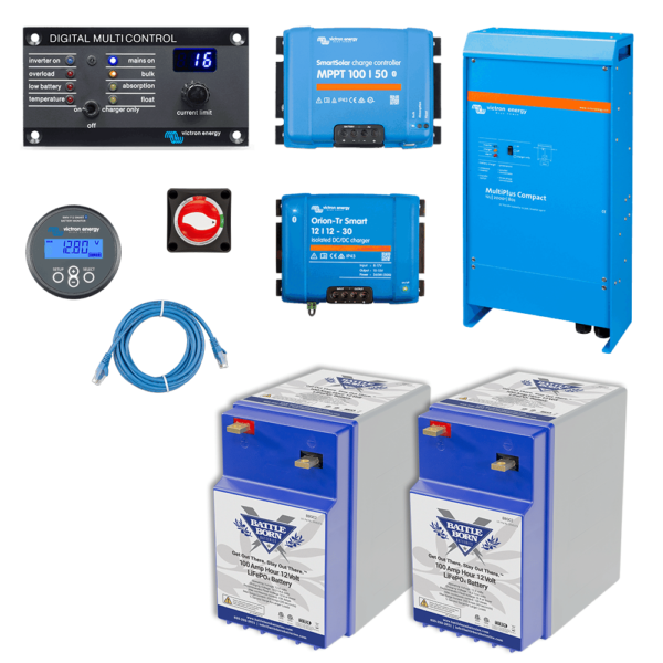 Battle Born Energy Motorized 30A GC2 Kit