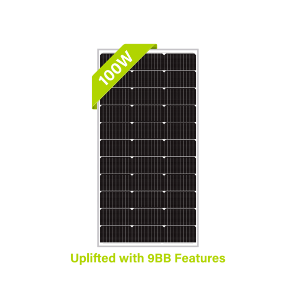 100W 12V Monocrystalline Solar Panel