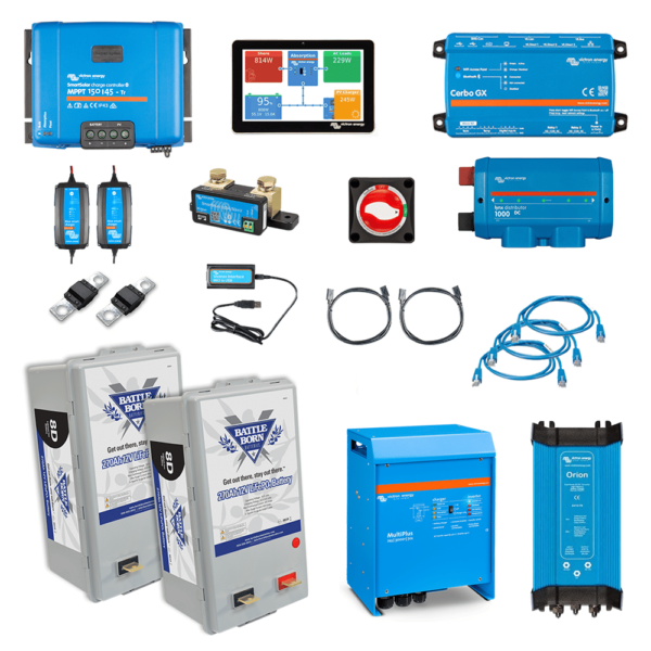 Battle Born Energy Sailboat 24V 8D Kit