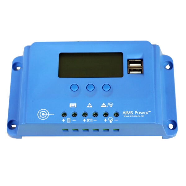 10 AMP Solar Charge Controller PWM 12/24 VDC ETL Listed to UL 1741 / CSA 22.2