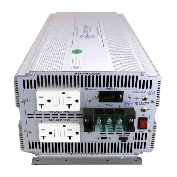 5000 Watt Pure Sine Power Inverter Kit