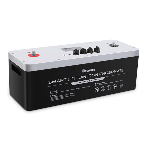 Open Box 48V 50Ah Smart Lithium Iron Phosphate Battery