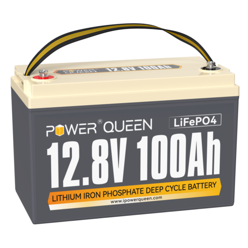 Renogy 12V 100Ah LiFePO4 Deep Cycle Lithium Battery w/ Built-In