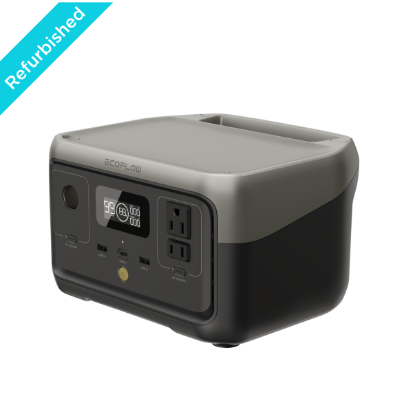 EcoFlow RIVER 2 Portable Power Station 256Wh Generator LFP Certified Refurbished