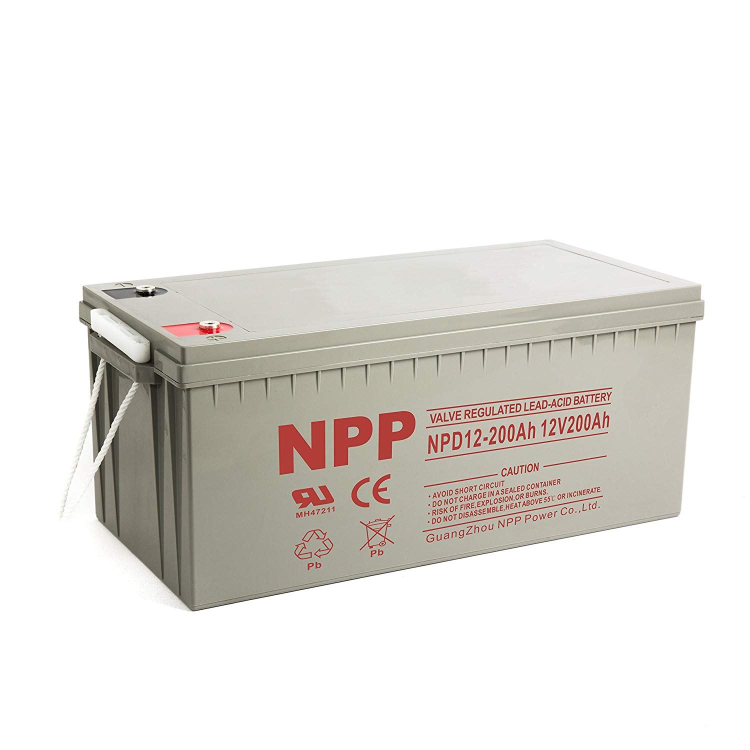NPP NPD12-200Ah Solar Deep Cycle 4D SLA 12V 200Ah Battery