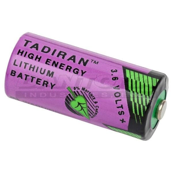 Tadiran 3.6 Volt, 1450 mAh, 2/3 AA Lithium Battery