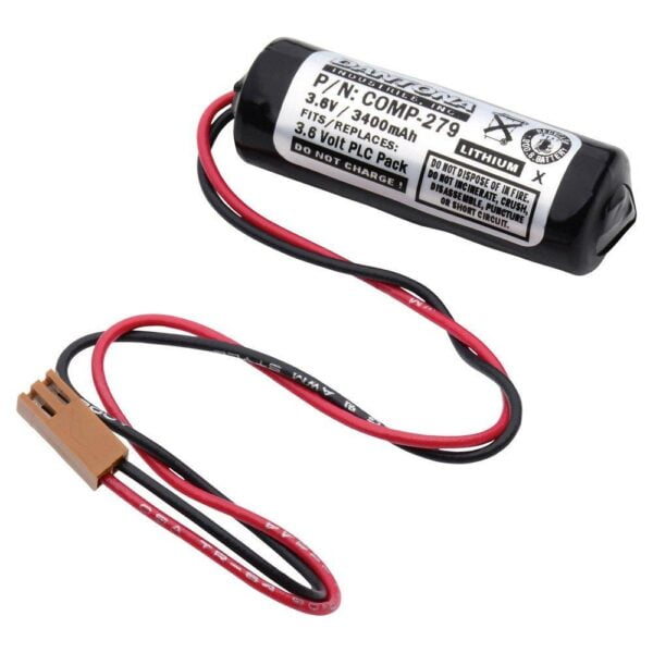 3.6 Volt 3600mAh Lithium battery fits the Denso - HS-E17500 PLC